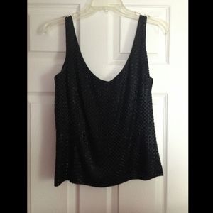 Dana Buchman Black Womans Tank Top Size 6